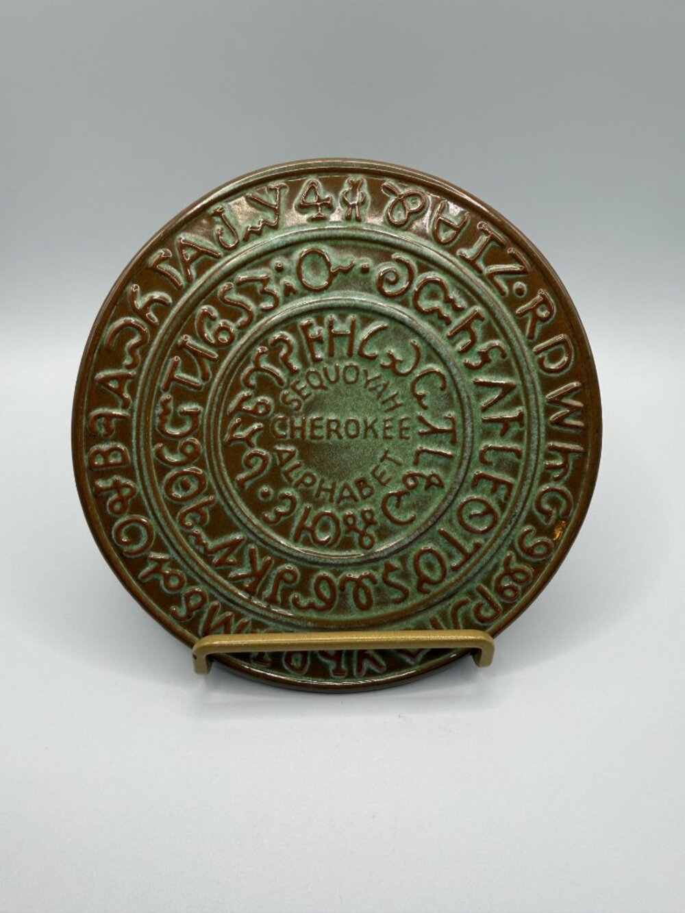 VTG Frankoma Sequoyah Ceramic Trivet